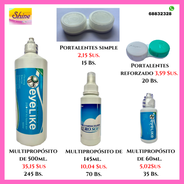 Líquido multipropósito y portalentes.-