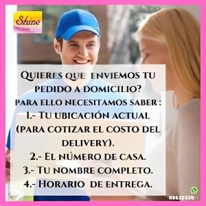 ENVIOS A DOMICILIO EN SANTA CRUZ
