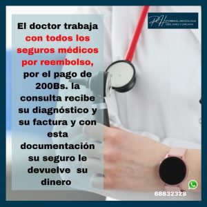 Atención solo a seguros médicos privados por reembolso.