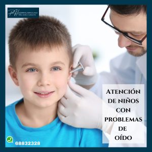 Atención de niños.